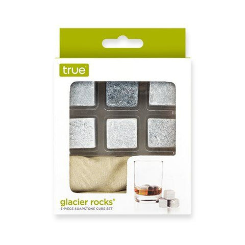 Glacier Rocks® 6 Piece Soapstone Cube Set by True
