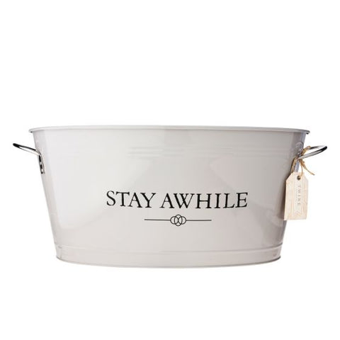 Stay Awhile Metal Drink Tub by Twine Living®