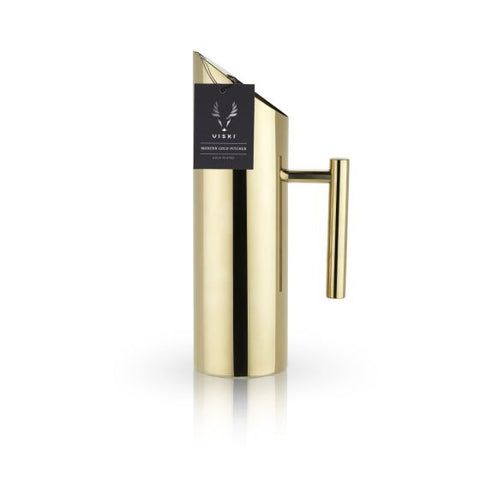 Modern Gold Pitcher by Viski®