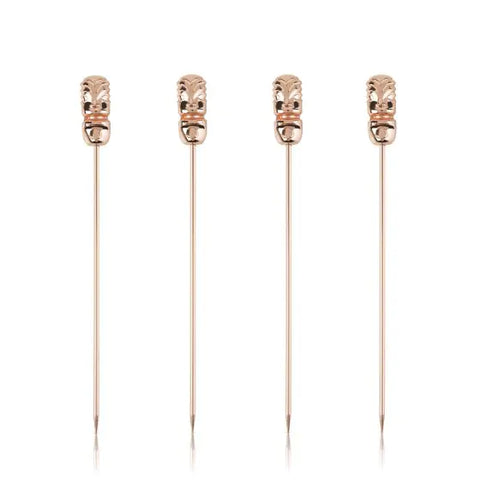 Set of 4 Tiki Cocktail Picks by Viski®