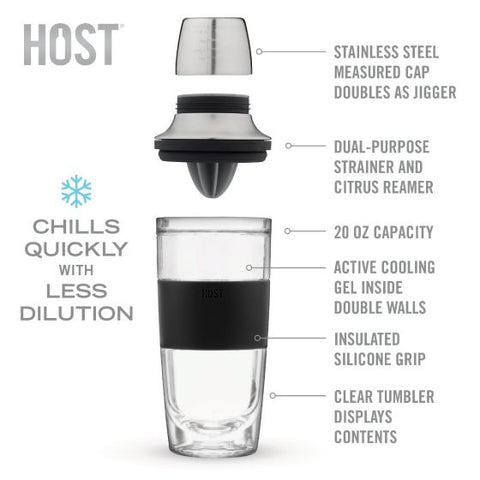 Cocktail Shaker FREEZE™ by HOST®