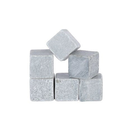 Glacier Rocks®  6 Piece Soapstone Cube Set by True