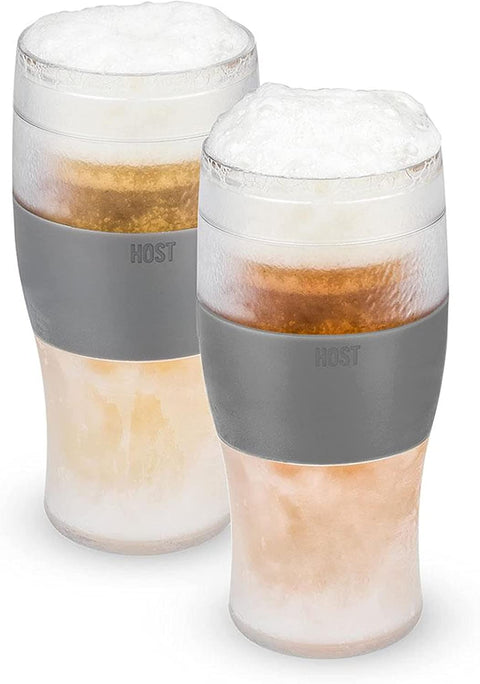 Beer FREEZE™ Cooling Cups in Black (set of 2) by HOST®