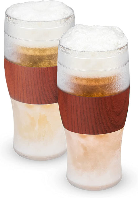 Beer FREEZE™ Cooling Cups in Black (set of 2) by HOST®