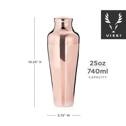 Copper Parisian Cocktail Shaker by Viski®