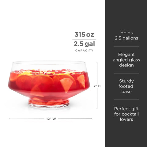 Footed Punch Bowl by Viski®