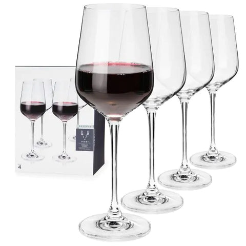 Reserve European Crystal Bordeaux Glasses by Viski®