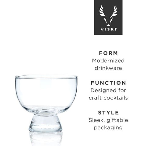 Crystal Mezcal Glasses by Viski®