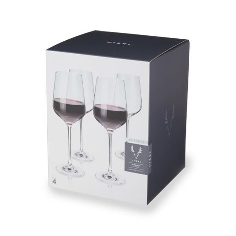 Reserve European Crystal Bordeaux Glasses by Viski®