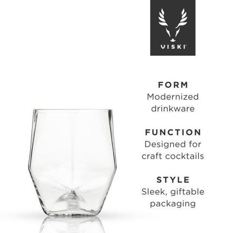 Faceted Crystal Tumblers by Viski®