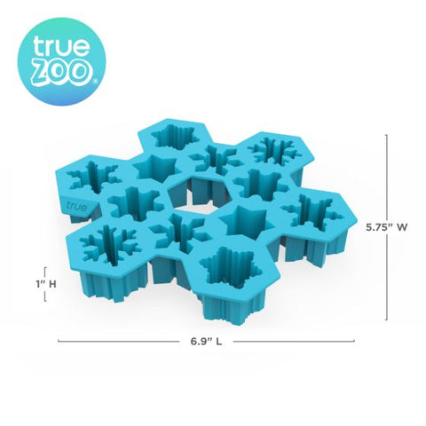 Snowflake Silicone Ice Cube Tray by TrueZoo