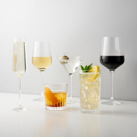 Reserve European Crystal Champagne Flutes by Viski®