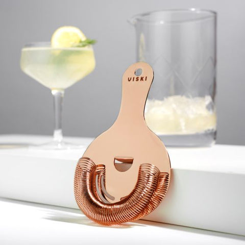 Copper Hawthorne Strainer by Viski®