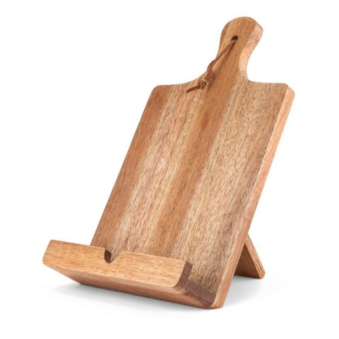 Acacia Wood Tablet Cooking Stand by Twine®