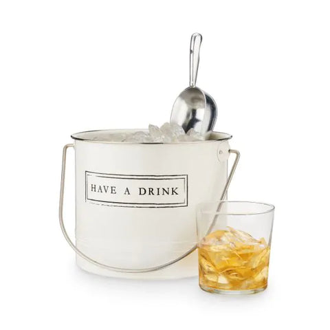 Have A Drink Ice Bucket and Scoop by Twine Living®