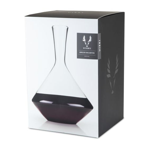 Angled Crystal Wine Decanter by Viski®