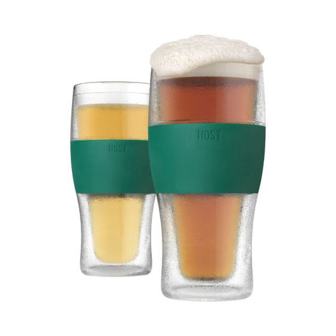 Beer FREEZE™ Cooling Cups in Black (set of 2) by HOST®