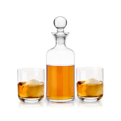 Modern Liquor Decanter & Tumblers by Viski