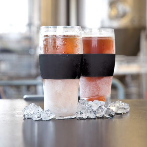 Beer FREEZE™ Cooling Cups in Black (set of 2) by HOST®