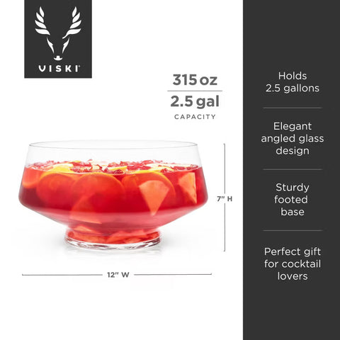 Footed Punch Bowl Viski®