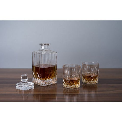 Admiral™ 3-Piece Decanter & Tumbler Set by Viski®