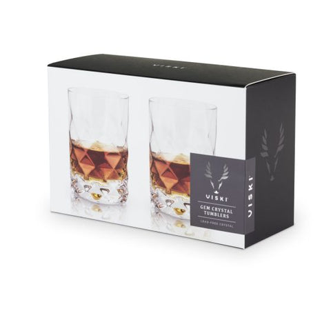 Gem Crystal Tumblers by Viski®