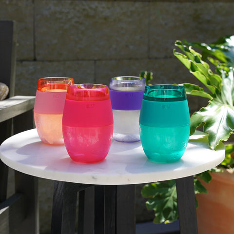 Wine FREEZE™ Translucent Cups (set of 4)  by HOST®