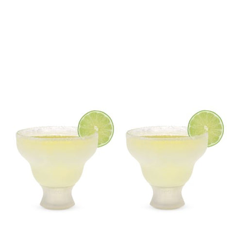 Glass FREEZE™ Margarita Glass (set of two) by HOST®