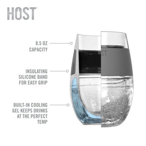 Wine FREEZE™ in Assorted Translucent Colors by H