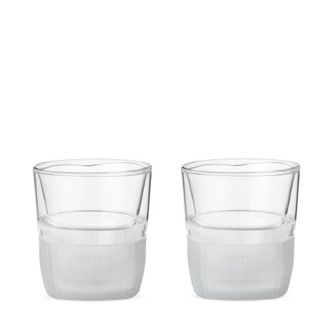 Glass FREEZE™ Whiskey Glass (set of two) by HOST®