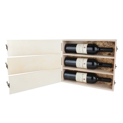 Newlywed's Anniversary Wooden Wine Box by Twine®