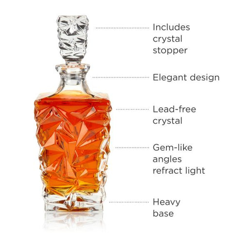 Prism Whiskey Decanter by Viski