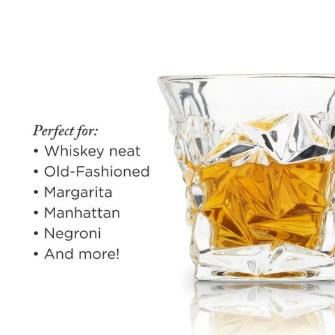 Prism Crystal Whiskey Tumblers by Viski®