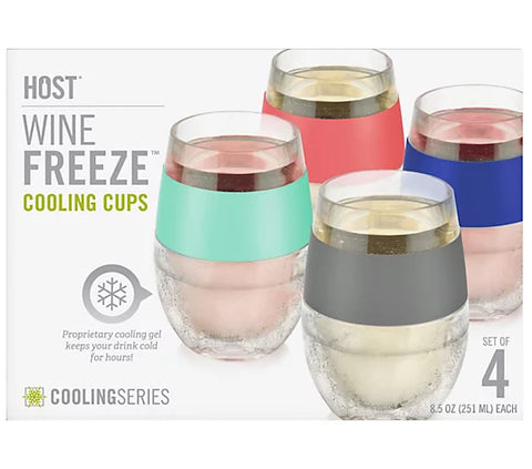 Wine FREEZE™ (set of 4) by HOST®