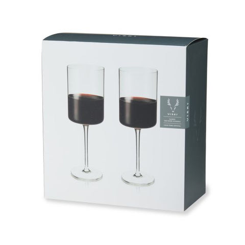 Laurel Red Wine Glasses by Viski