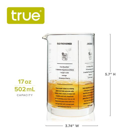 Recipe Mixing Glass by True