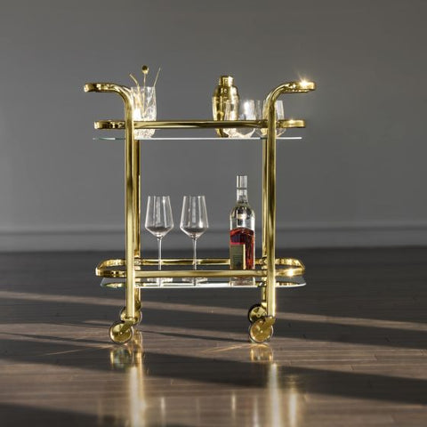 Gold Bar Cart by Viski®