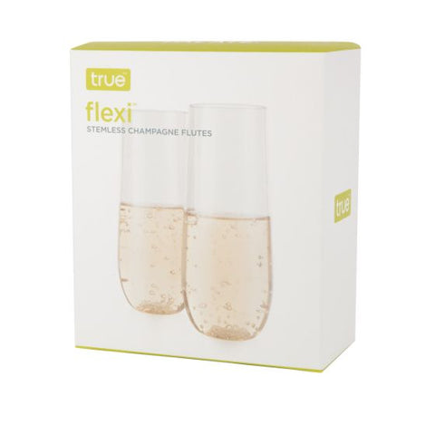 Flexi™: Stemless Champagne Flute Set