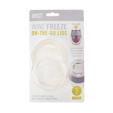 Wine FREEZE Lids (set of 2) By HOST