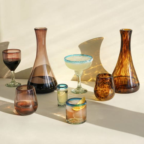 Tortuga Recycled Wine Decanter by Twine Living