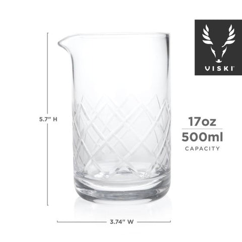 Crystal Mixing Glass by Viski®