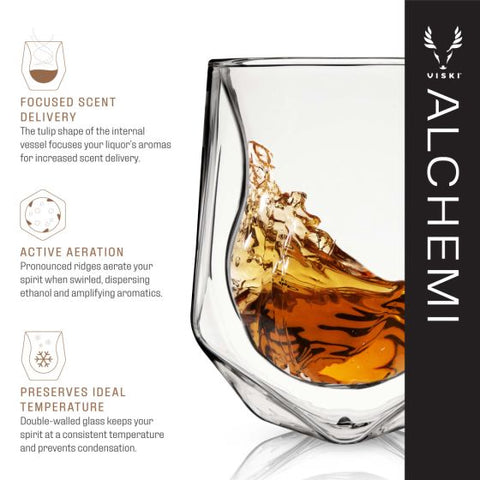 Alchemi Whiskey Tasting Glass by Viski