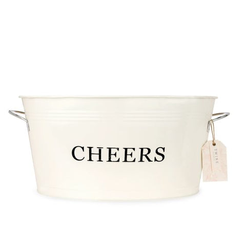 Cheers Galvanized Metal Tub by Twine®