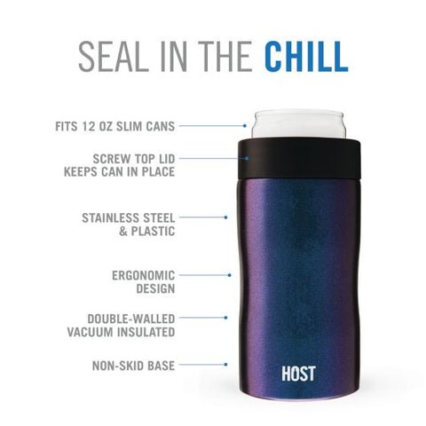 Stay-Chill Slim Can Cooler in by HOST®