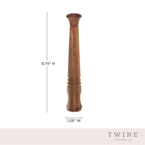 Acacia Wood Muddler by Twine®