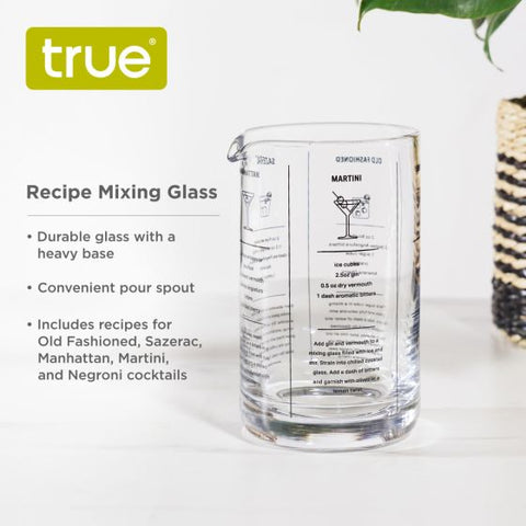 Recipe Mixing Glass by True