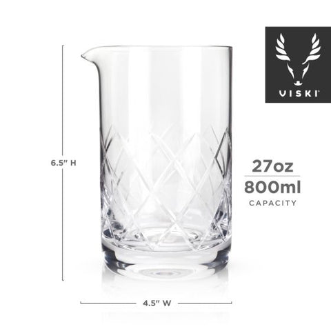 Extra Large Crystal Mixing Glass by Viski®