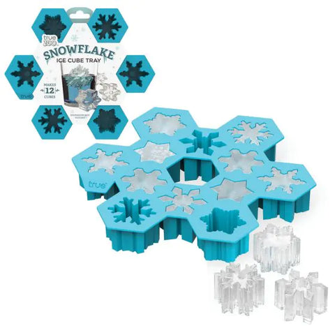 Snowflake Silicone Ice Cube Tray by TrueZoo