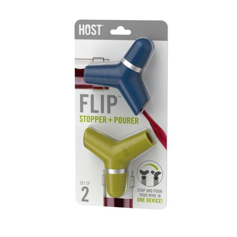 FLIP™ Stopper + Pourer by HOST®