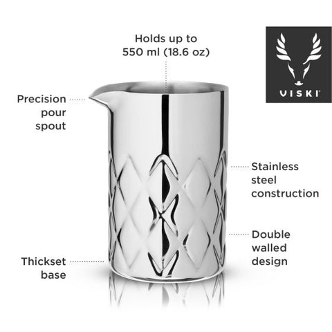 Double-Walled Mixing Glass by Viski